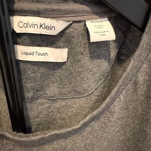 Calvin Klein Charcoal Liquid Touch Tee